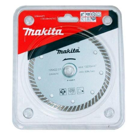 

Алмазный диск Makita 125х22мм 23мм D-50980