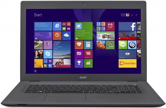Ноутбук Acer Aspire E5-772G-32CD 17.3" 1600x900 Intel Core i3-5005U 500Gb 4Gb nVidia GeForce GT 940M 2048 Мб черный Windows 10 NX.MV9ER.004