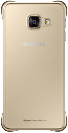 Чехол Samsung EF-QA510CFEGRU для Samsung Galaxy A5 Clear Cover золотистый/прозрачный
