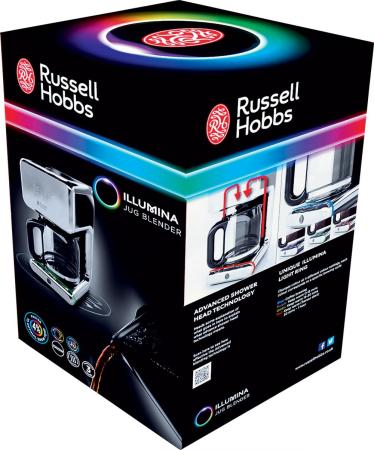 

Кофеварка Russell Hobbs 20180-56 Illumina 1000 Вт серебристый