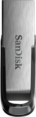 Флешка USB 128Gb SanDisk Cruzer Ultra Flair SDCZ73-128G-G46 серебристый/черный