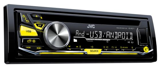 

Автомагнитола JVC KD-R571 USB MP3 CD FM RDS 1DIN 4x50Вт черный