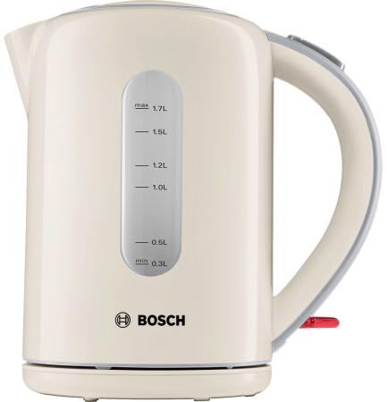 Чайник Bosch TWK7607 3000 Вт бежевый 1.7 л пластик