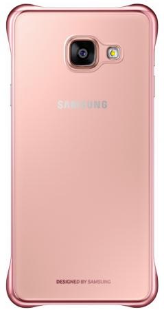 Чехол Samsung EF-QA310CZEGRU для Samsung Galaxy A3 2016 Clear Cove зеленый розовый/прозрачный