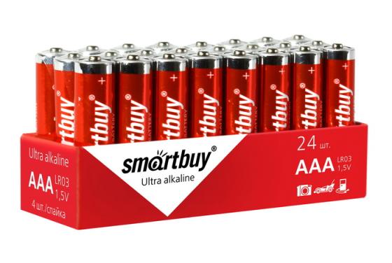 Батарейки Smartbuy SBBA-3A24S AAA 24 шт