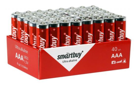 Батарейки Smartbuy SBBA-3A40S AAA 40 шт