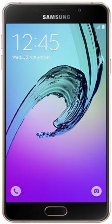 Смартфон Samsung Galaxy A5 Duos 2016 золотистый розовый 5.2" 16 Гб NFC LTE Wi-Fi GPS 3G SM-A510FEDDSER