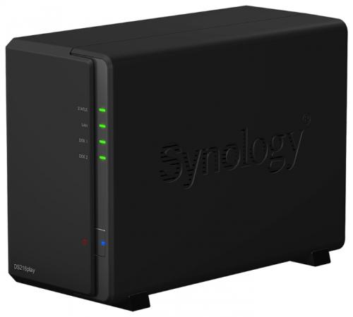 Сетевой накопитель Synology DS216play 2x2.5"/3.5" RAID 0/1 GbLAN 2xUSB