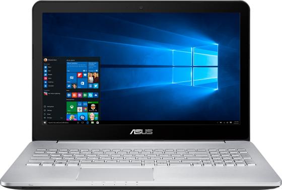 Ноутбук ASUS N552VX-FY107T 15.6" 1920x1080 Intel Core i7-6700HQ 1 Tb 8Gb nVidia GeForce GTX 950M 2048 Мб серый Windows 10 Home 90NB09P1-M01110