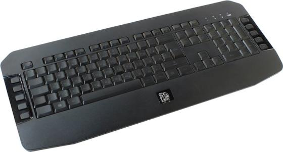 Клавиатура проводная Thermaltake Challenger GO USB черный KB-VEL-MBBLRU-01