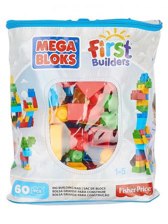 Конструктор Mega Bloks First Builders, обучающий 60 элементов CYP67