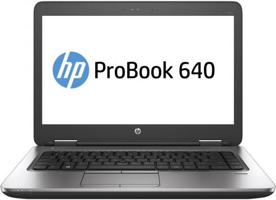 Ноутбук HP ProBook 640 G2 14" 1366x768 Intel Core i5-6200U 500Gb 4Gb Intel HD Graphics 520 черный Windows 7 Professional + Windows 10 Professional T9X00EA