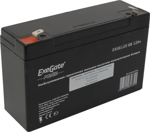Батарея Exegate DT 612 6V 12Ah EXG6120 EP234537RUS