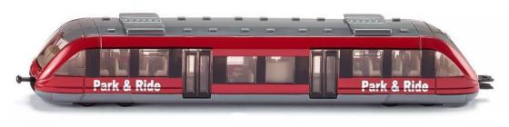 Пригородный поезд Siku 1646 19 см красный