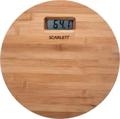 Весы напольные Scarlett SC-BS33E061 коричневый