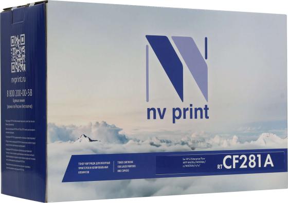Картридж NV-Print CF281A для HP LJ MFP M630z/M604dn/n/M605dn/n/x черный 10500стр картридж net product n ce322a
