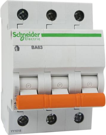 

Автоматический выключатель Schneider Electric ВА63 3П 10A C 11222