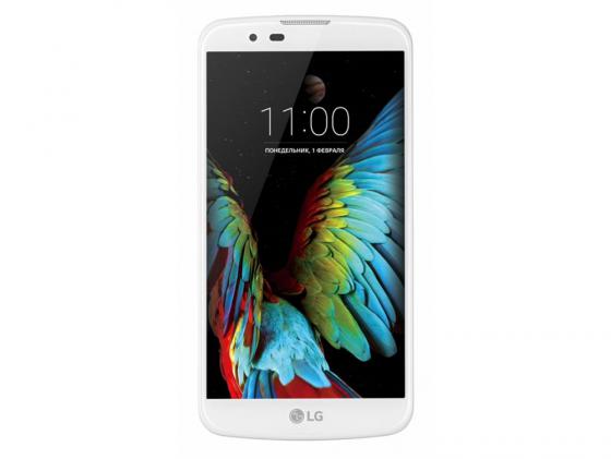 Смартфон LG K10 LTE K430DS белый 5.3" 16 Гб LTE Wi-Fi GPS 3G K430DS