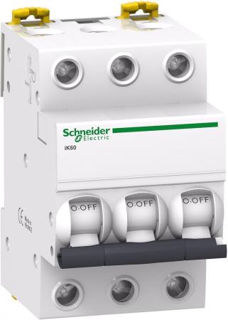 

Автоматический выключатель Schneider Electric iK60 3П 10A C A9K24310