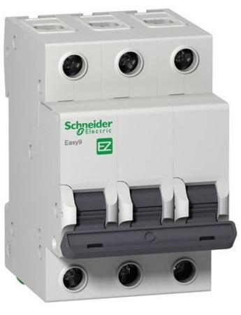 

Автоматический выключатель Schneider Electric EASY 9 3П 10A C EZ9F34310