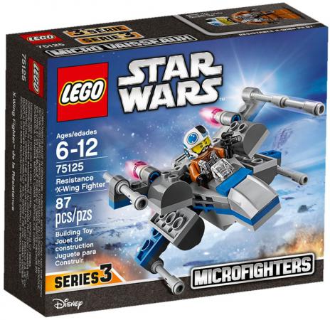 Конструктор LEGO Star Wars Истребитель Повстанцев 87 элементов 75125