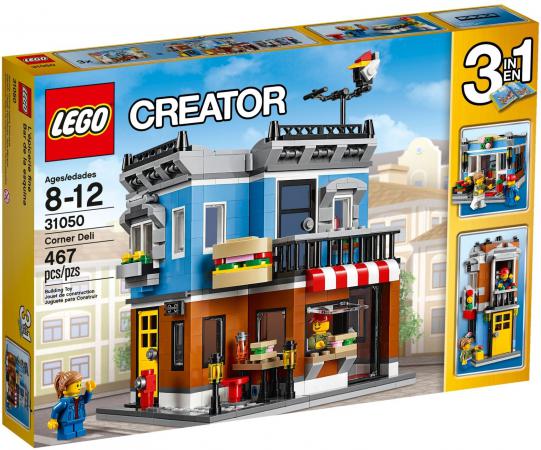 Конструктор LEGO Криэйтор Магазинчик на углу 467 элементов 31050
