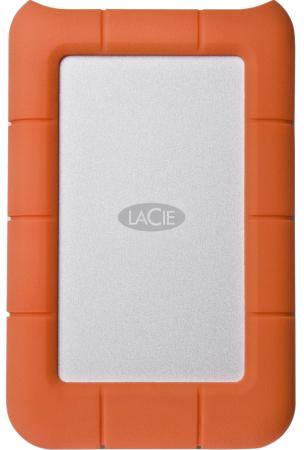 Внешний жесткий диск 2.5" USB3.0 4Tb Lacie Rugged Mini LAC9000633 бело-оранжевый