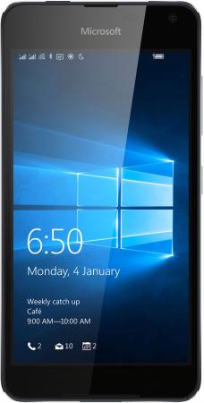 Смартфон Microsoft Lumia 650 Dual SIM черный 5" 16 Гб NFC LTE Wi-Fi GPS A00027270