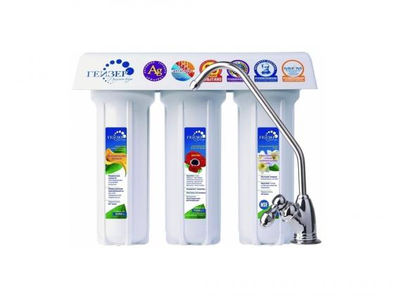 Фильтр Гейзер 3К Люкс для очистки  воды с повышенным содержанием железа 18 021