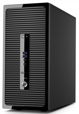 Системный блок HP ProDesk 400 G3 i3-6100 3.7GHz 4Gb 500Gb DVD-RW Win7Pro Win10Pro клавиатура мышь черный P5K01ES