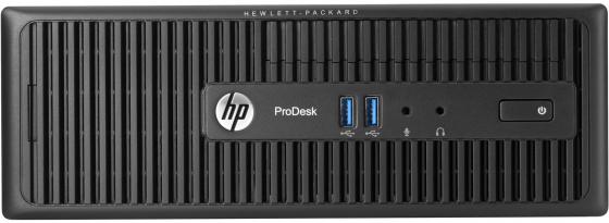 Системный блок HP ProDesk 600 G2 i3-6100 3.7GHz 4Gb 500Gb DVD-RW DOS клавиатура мышь черный V6K73ES