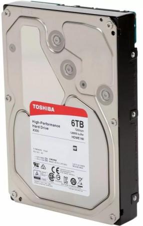 Жесткий диск 3.5" 6 Tb 7200 rpm 128 Mb cache Toshiba HDWE160UZSVA SATA III 6 Gb/s