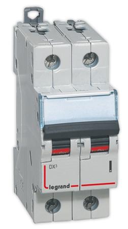 Автоматический выключатель Legrand DX3 6000 10кА тип C 2П 32А 407803
