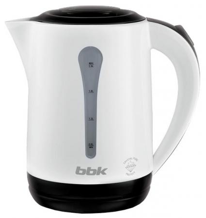 Чайник BBK EK2501P 2200 Вт белый чёрный 2.5 л пластик