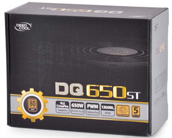 Блок питания ATX 650 Вт Deepcool Quanta DQ650ST