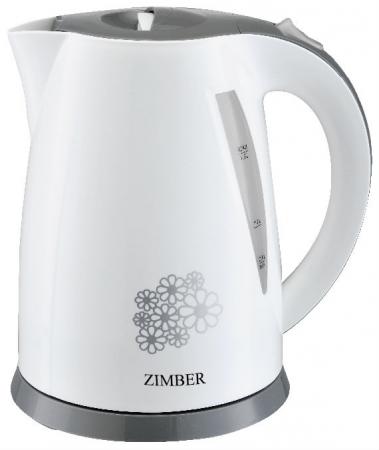 Чайник Zimber ZM-11074 2200 Вт 1.7 л пластик белый