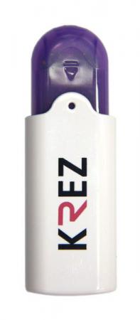 Флешка USB 32Gb Krez 201 бело-фиолетовый KREZ201WV32