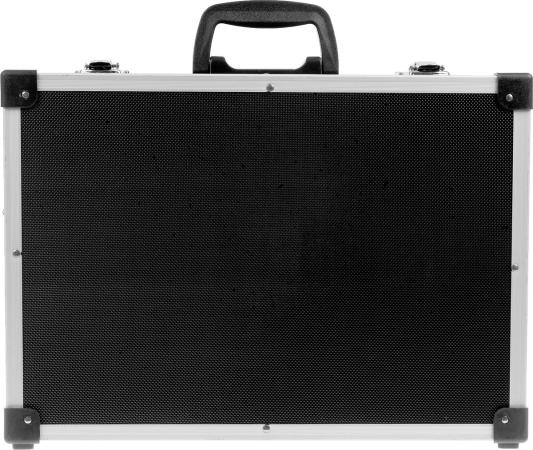 Ящик для инструмента Fit 43х31х13 алюминиевый черный 65630