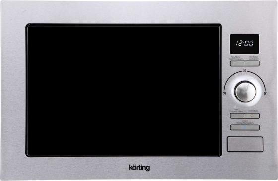 Встраиваемая микроволновая печь Korting KMI 925 CX 900 Вт серебристый