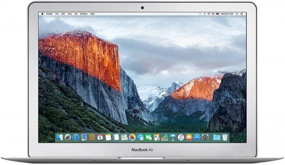 Ноутбук Apple MacBook Air 13.3" 1440x900 Intel Core i5 128 Gb 8Gb Intel HD Graphics 6000 серебристый Mac OS X MMGF2RU/A