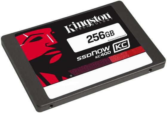 Твердотельный накопитель SSD 2.5" 256 Gb Kingston KC400 SKC400S3B7A/256G Read 550Mb/s Write 540Mb/s MLC