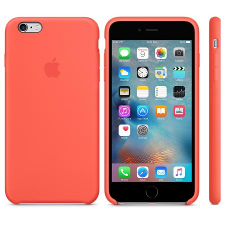 Чехол Apple Silicone Case для iPhone 6S Plus оранжевый MM6F2ZM/A