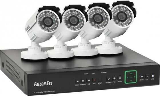 Комплект видеонаблюдения Falcon Eye FE-3104AHD KIT 1080N 4 камеры с ИК подсветкой 1/4