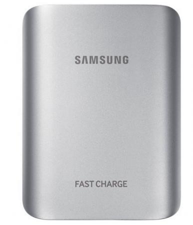 Портативное зарядное устройство Samsung EB-PG935BSRGRU 10200mAh 2A  универсальный серебристый 1xUSB
