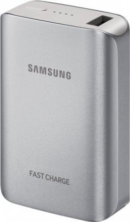 Портативное зарядное устройство Samsung EB-PG930BSRGRU 5100mAh 2A универсальный серебристый 1xUSB