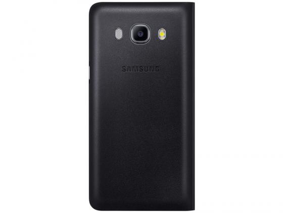 Чехол флип-кейс Samsung для Samsung Galaxy J7 (2016) Flip Wallet черный EF-WJ710PBEGRU