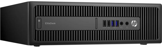 Системный блок HP EliteDesk 800 i5-6500 3.2GHz 8Gb 128Gb SSD HD530 DVD-RW Win7Pro Win10Pro клавиатура мышь черный T4J17EA