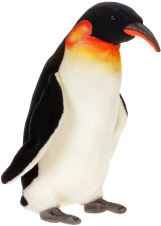 Мягкая игрушка пингвин Hansa Королевский 37 см белый черный плюш 2680