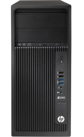 Рабочая станция HP Z240  Xeon E3-1240v5 3.5GHz 16Gb  DDR4-2133  NVIDIA Quadro K2200 4GB SD Card Reader Win7 64 мышь J9C09EA