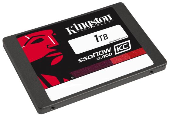 Твердотельный накопитель SSD 2.5" 1 Tb Kingston SKC400S37/1T Read 550Mb/s Write 530Mb/s MLC